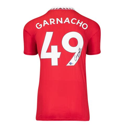 garnacho back of shirt